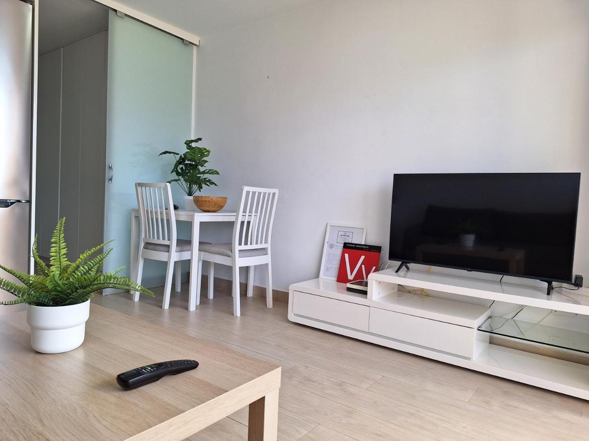 White And Quiet! Modern Apartment In San Agustin San Bartolomé Dış mekan fotoğraf